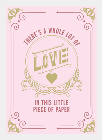 MM212 - There's a Whole Lot of Love (pack of 6)