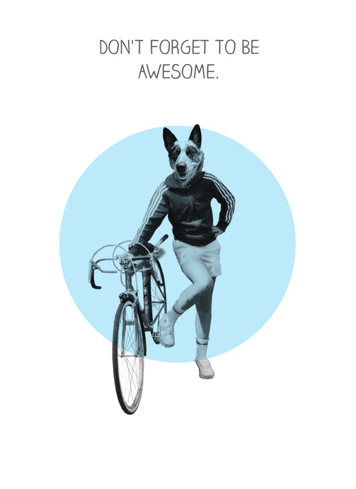AA13 Don't forget to be awesome
