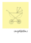 MC60 pram yellow