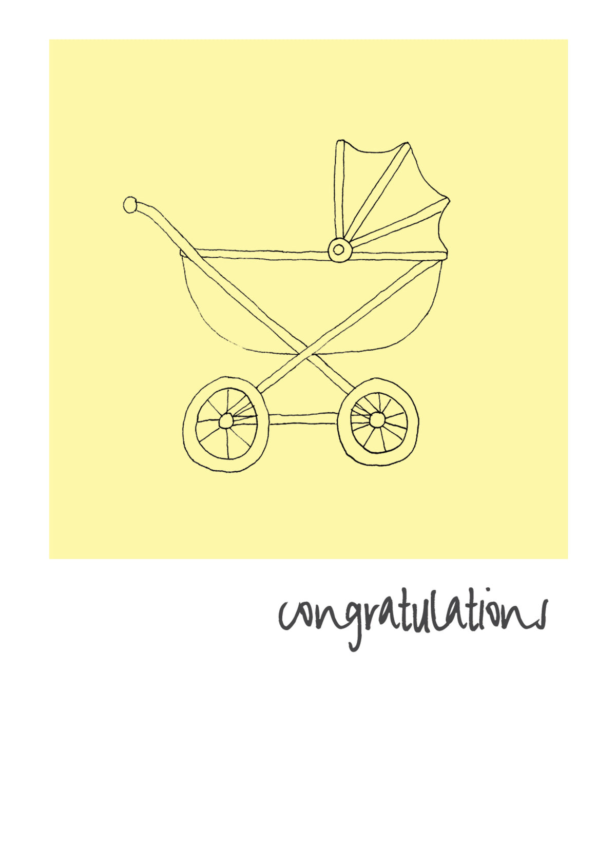 MC60 pram yellow