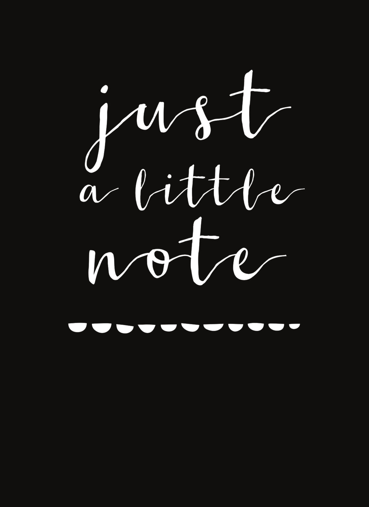 MM127 Just a little note
