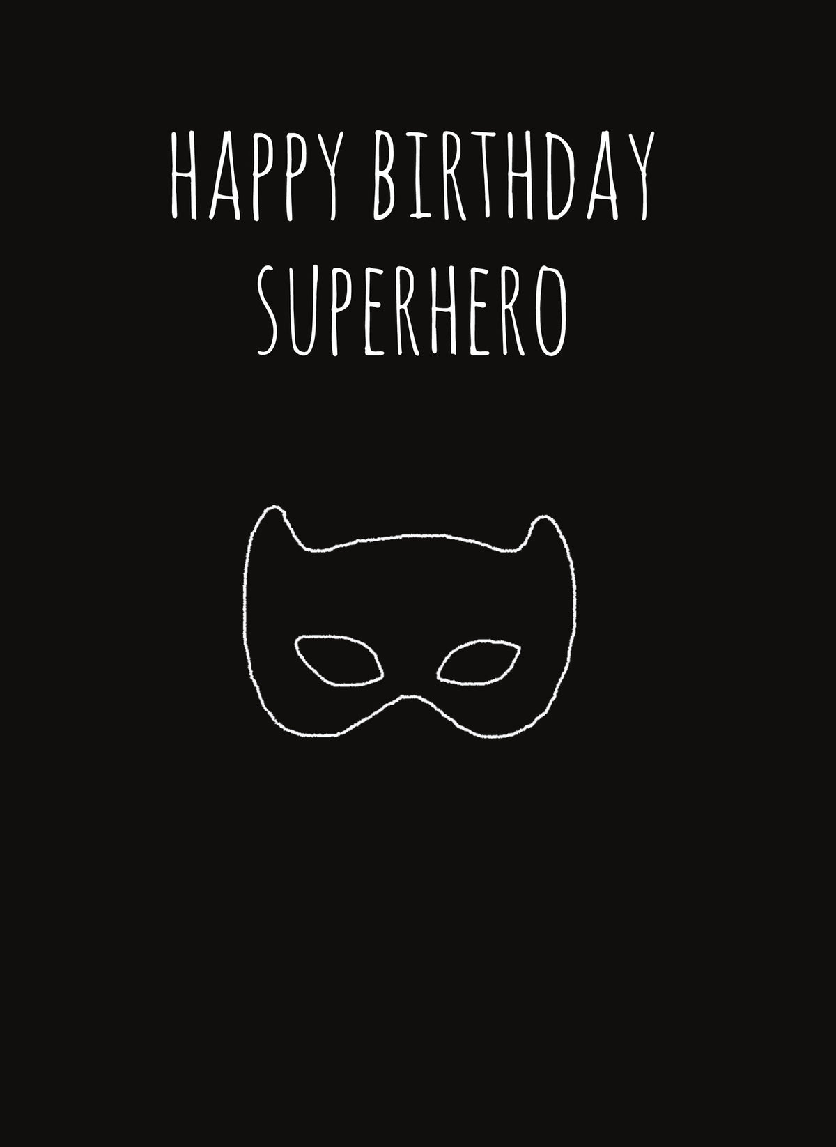 MM135 Happy Birthday Superhero