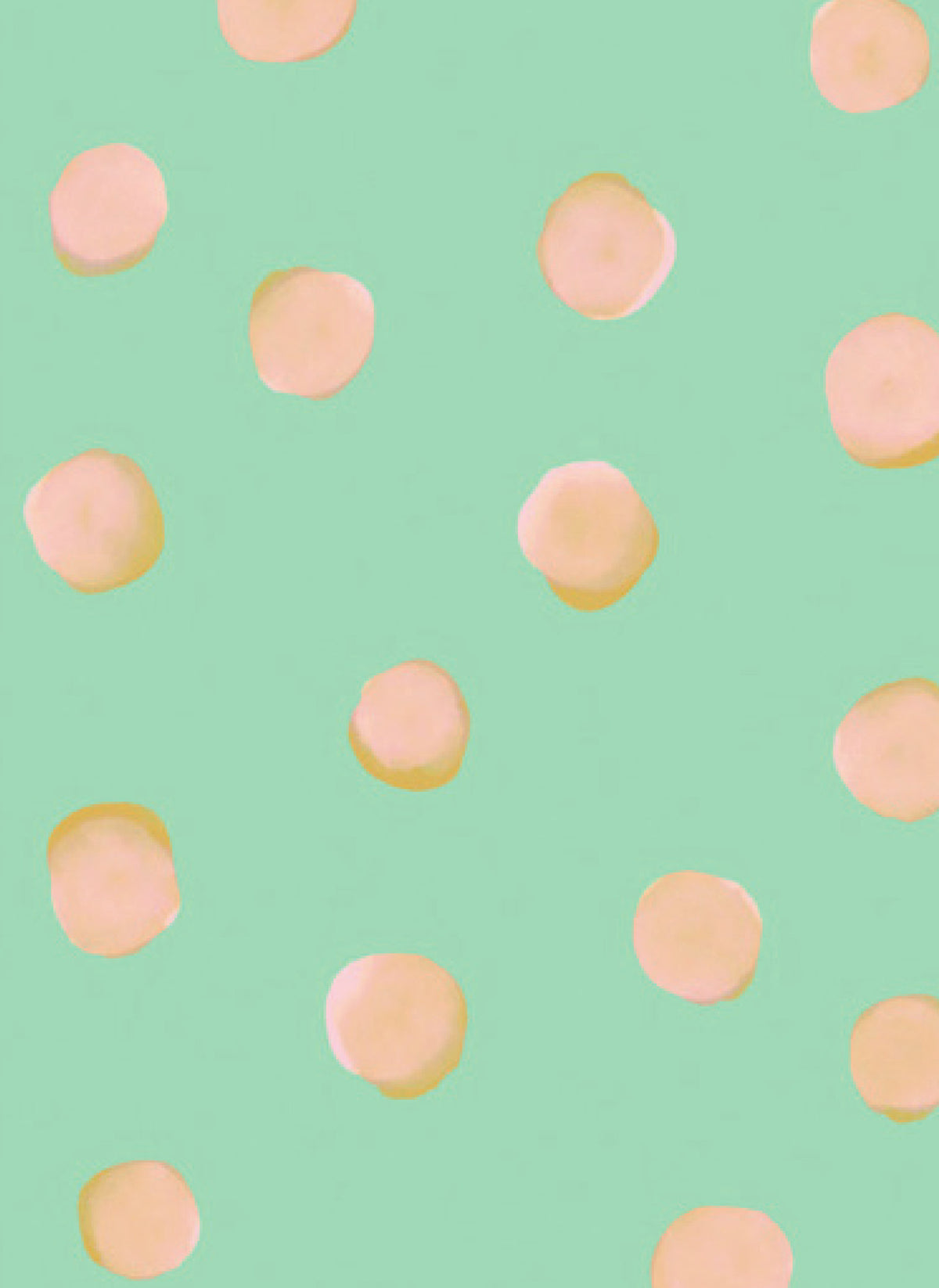 MM167 Green with Pink Bubbles (Pack of 6)