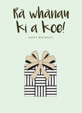 MM176 Rā whānaui ki a koe!