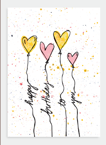 MM215 Birthday Love hearts