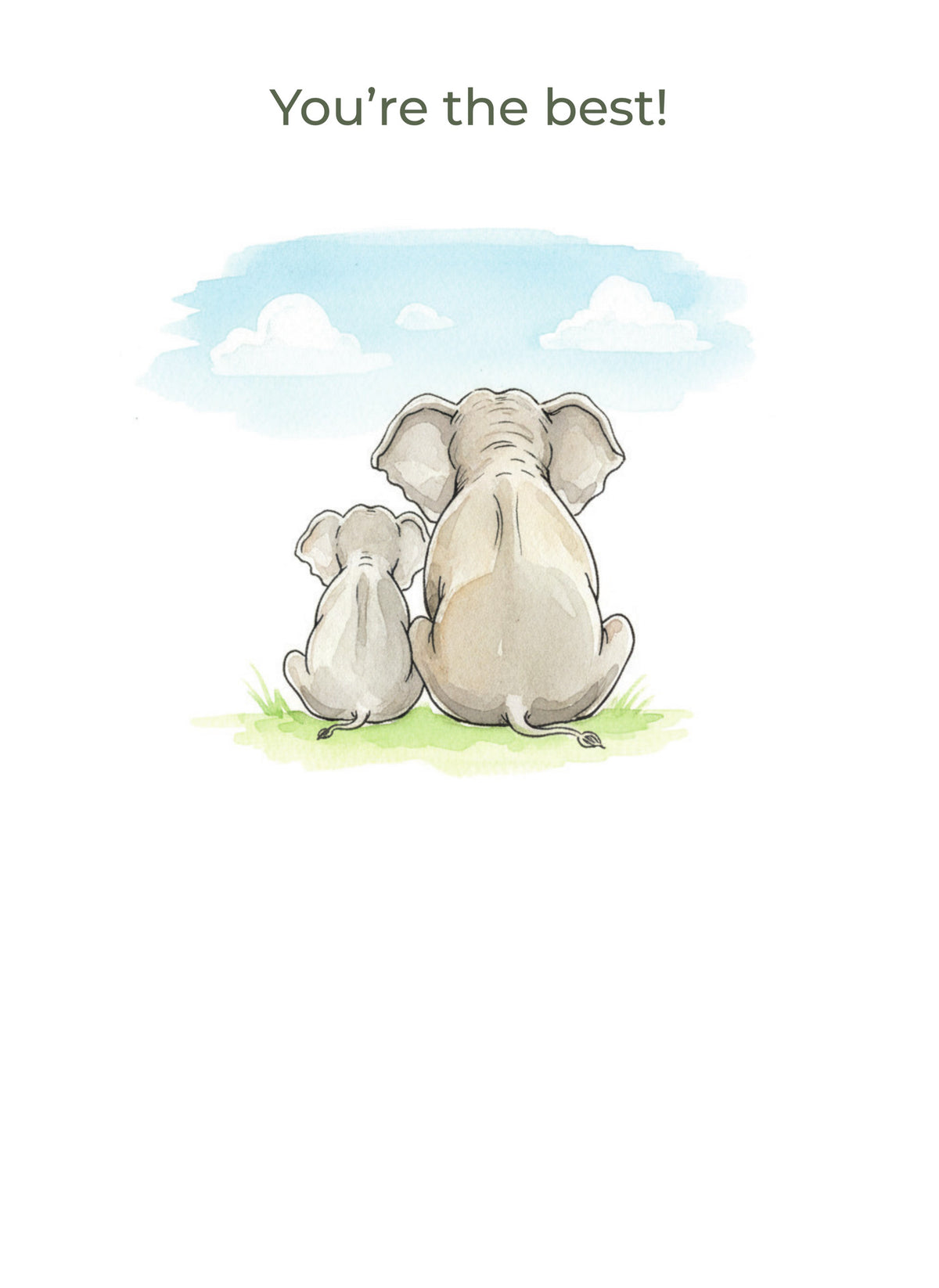 MM227 You're the Best (Elephants)