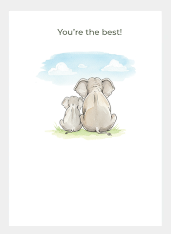 MM227 You're the Best (Elephants)