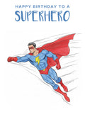 MM238 Happy Birthday Superhero