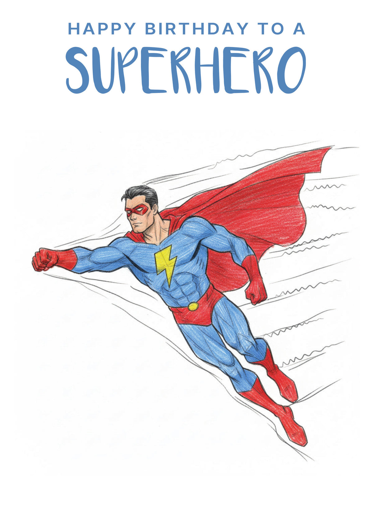 MM238 Happy Birthday Superhero