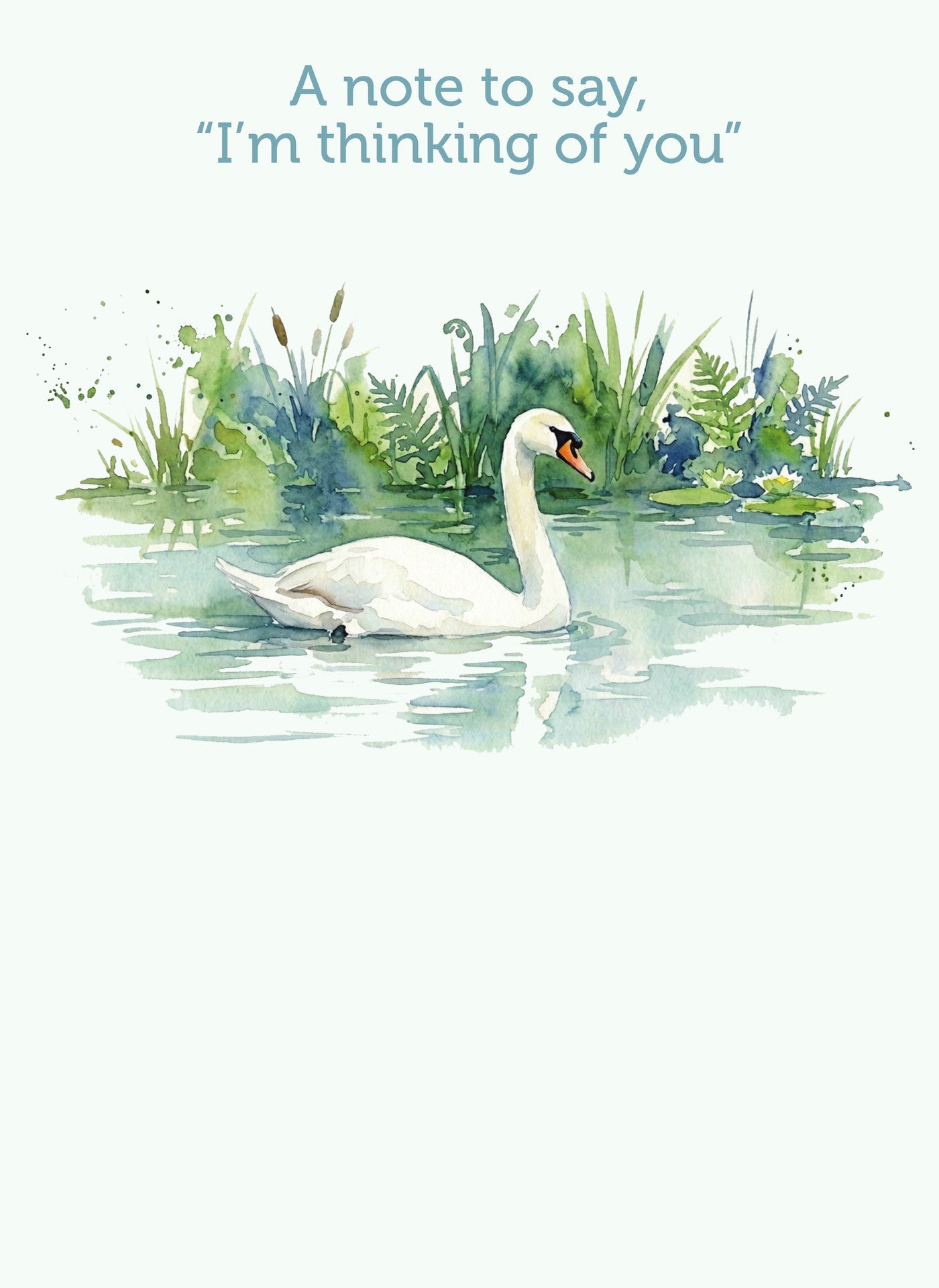 MM245 Thinking of You Swan