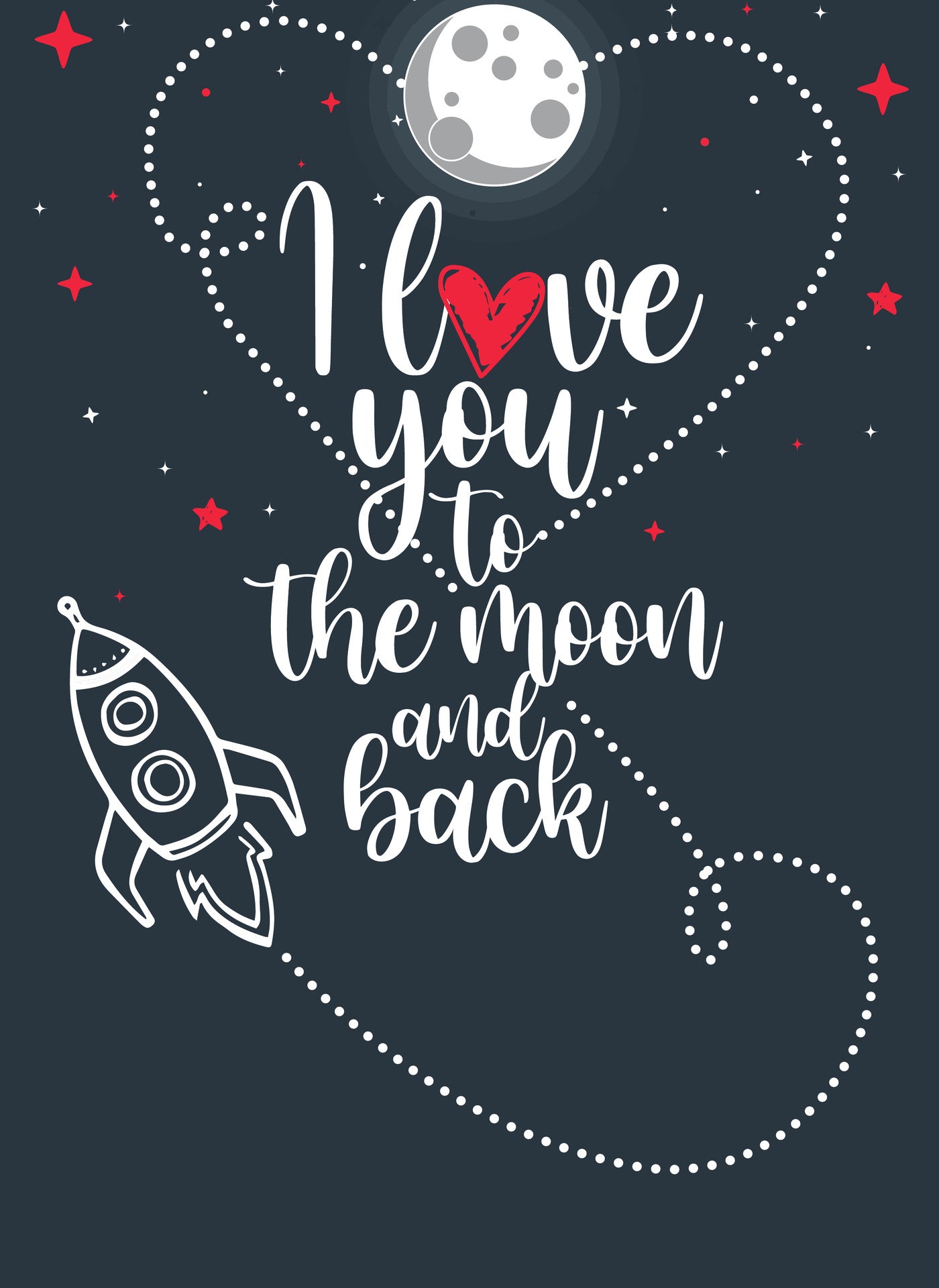 PR003 Love you to the moon