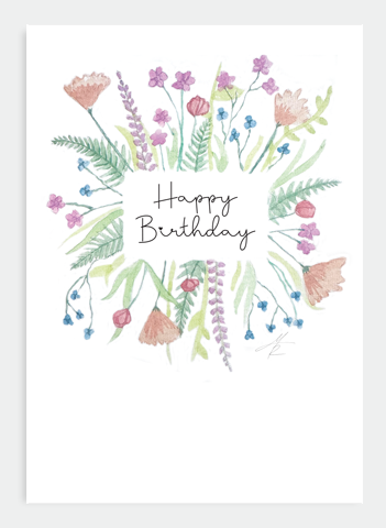 RM004 Happy Birthday Flowers