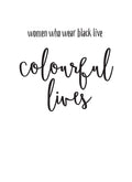 WS28 Women who wear black... (Pack of 6)