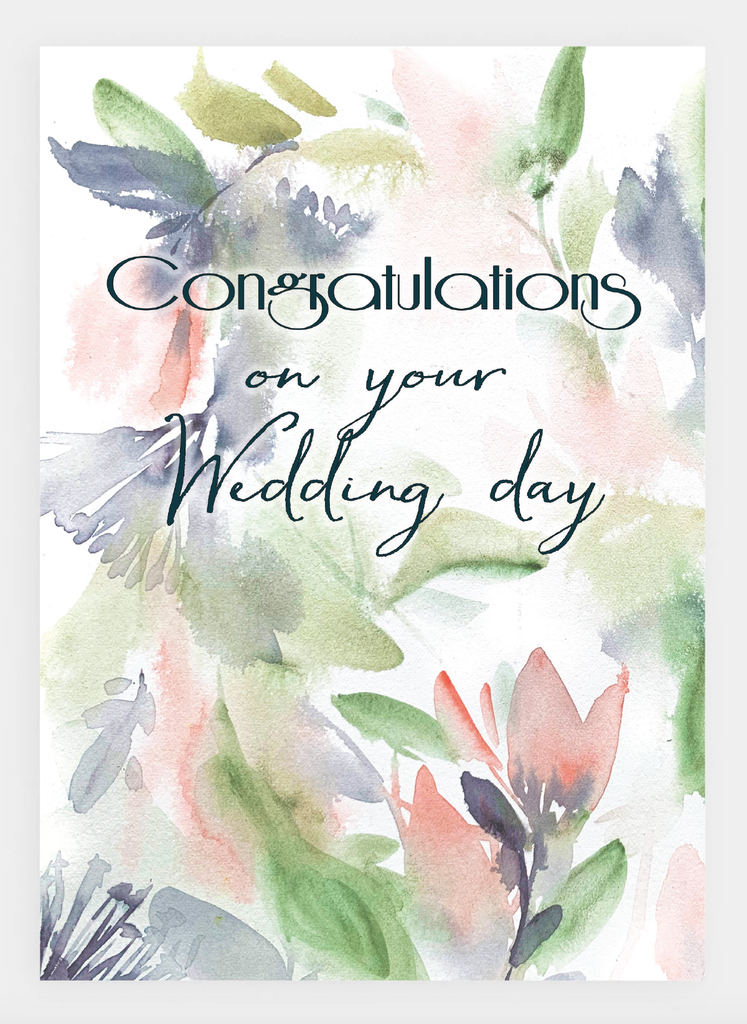 JM28 Congratulations on Your Wedding Day (pack of 6)