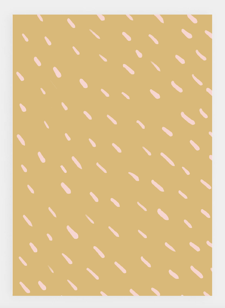 MM164 Mustard & Pink Pattern