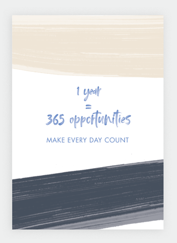 WS31 One Year = 365 opportunities